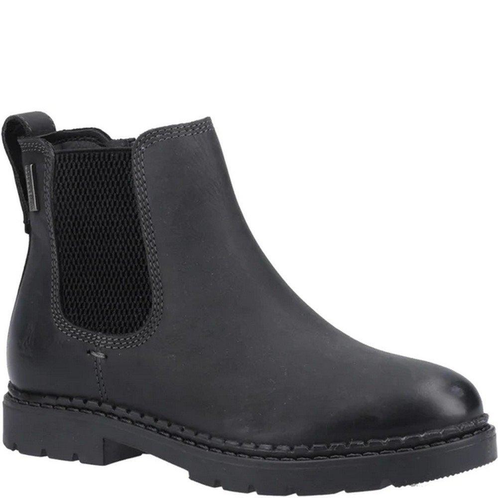 Image of Stiefeletten Mini Preston, Leder Unisex Schwarz 30.5