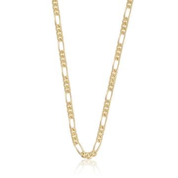 Collier Figaro Gelbgold 750, 4mm, 45cm