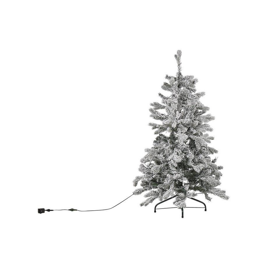Beliani Beleuchteter Weihnachtsbaum aus PVC TATLOW  