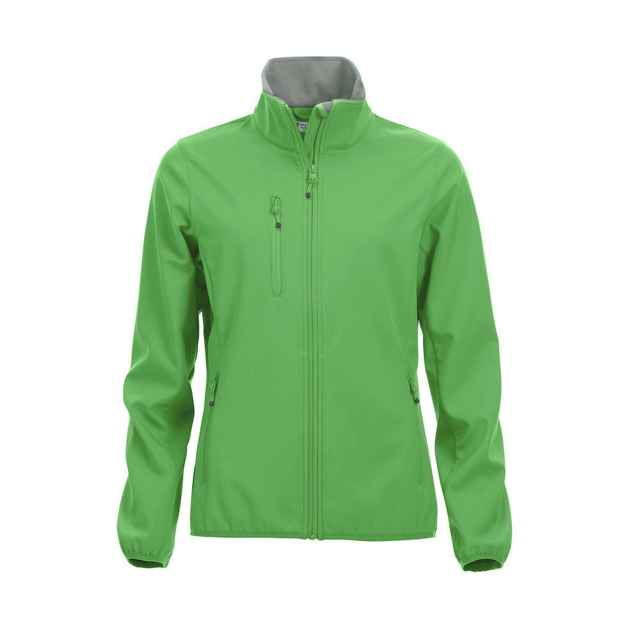 Image of Basic Softshelljacke Damen Grün S