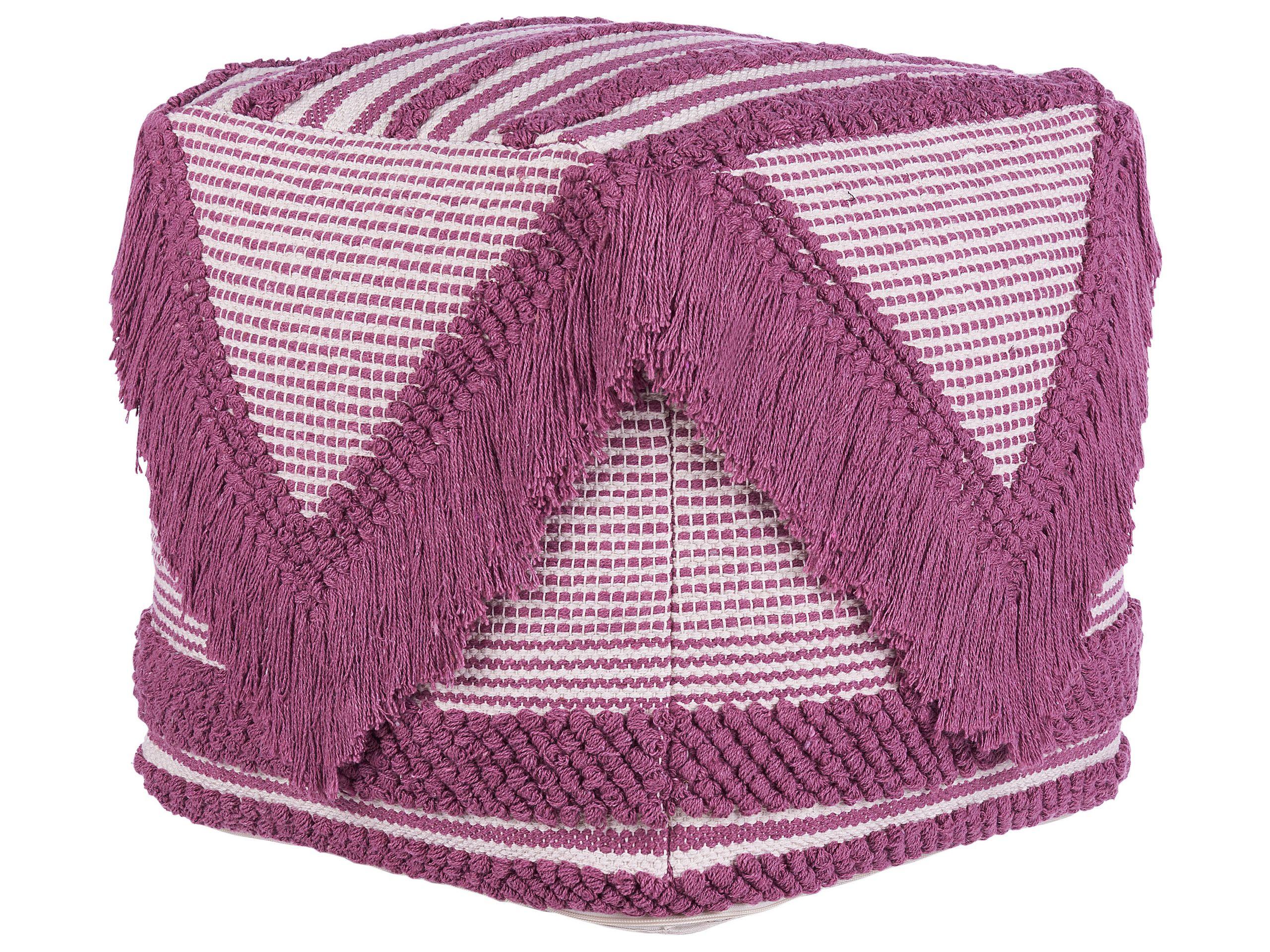 Image of Pouf aus Polyester Boho KOCHI Pouf aus Polyester Boho KOCHI