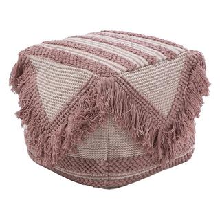 Beliani Pouf en Polyester Boho KOCHI  