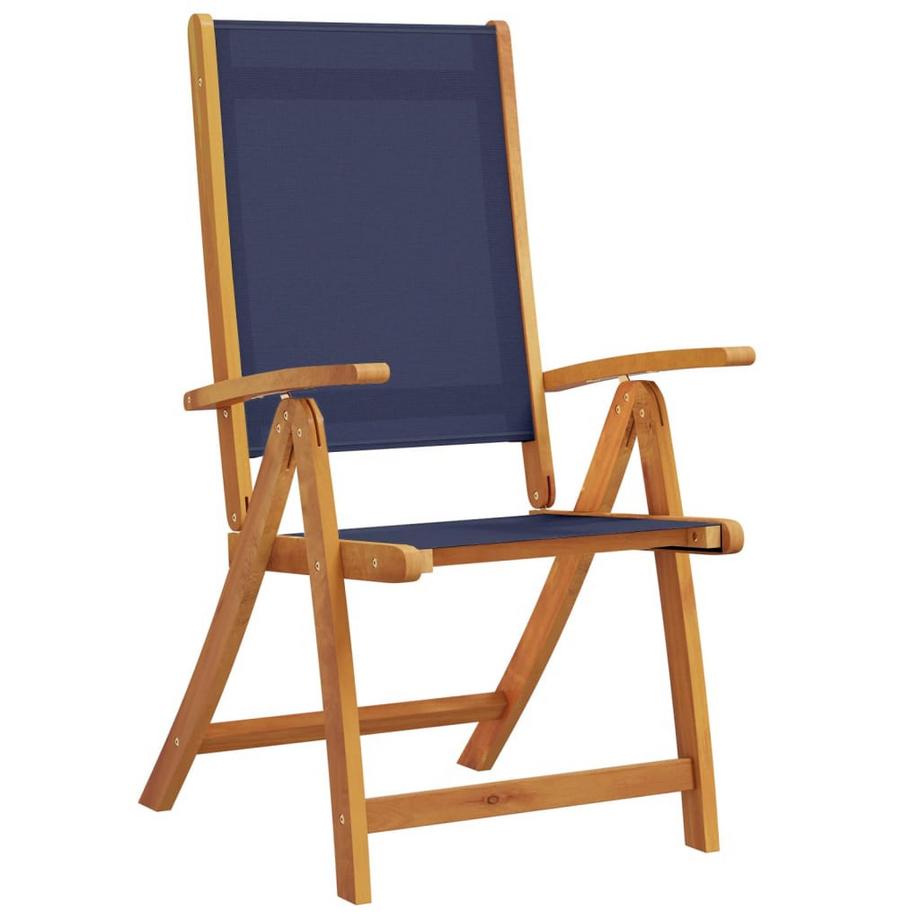 VidaXL Chaise de jardin pliante bois d'acacia  