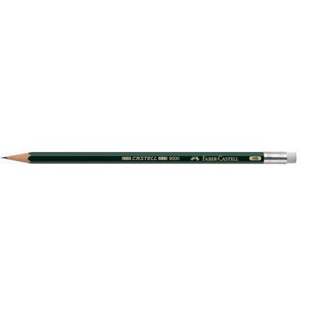 FABER CASTELL FABER-CASTELL Bleistift 9000 B 119201  