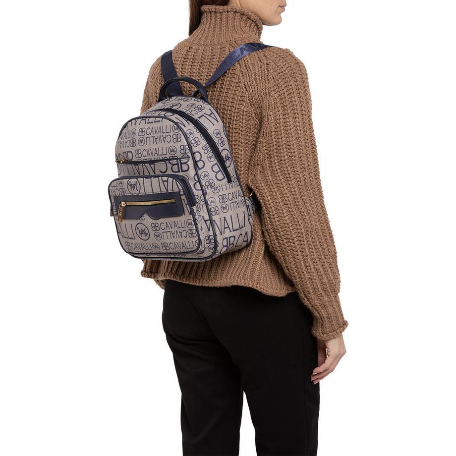 B Cavalli B Sac à dos imprimé logo  