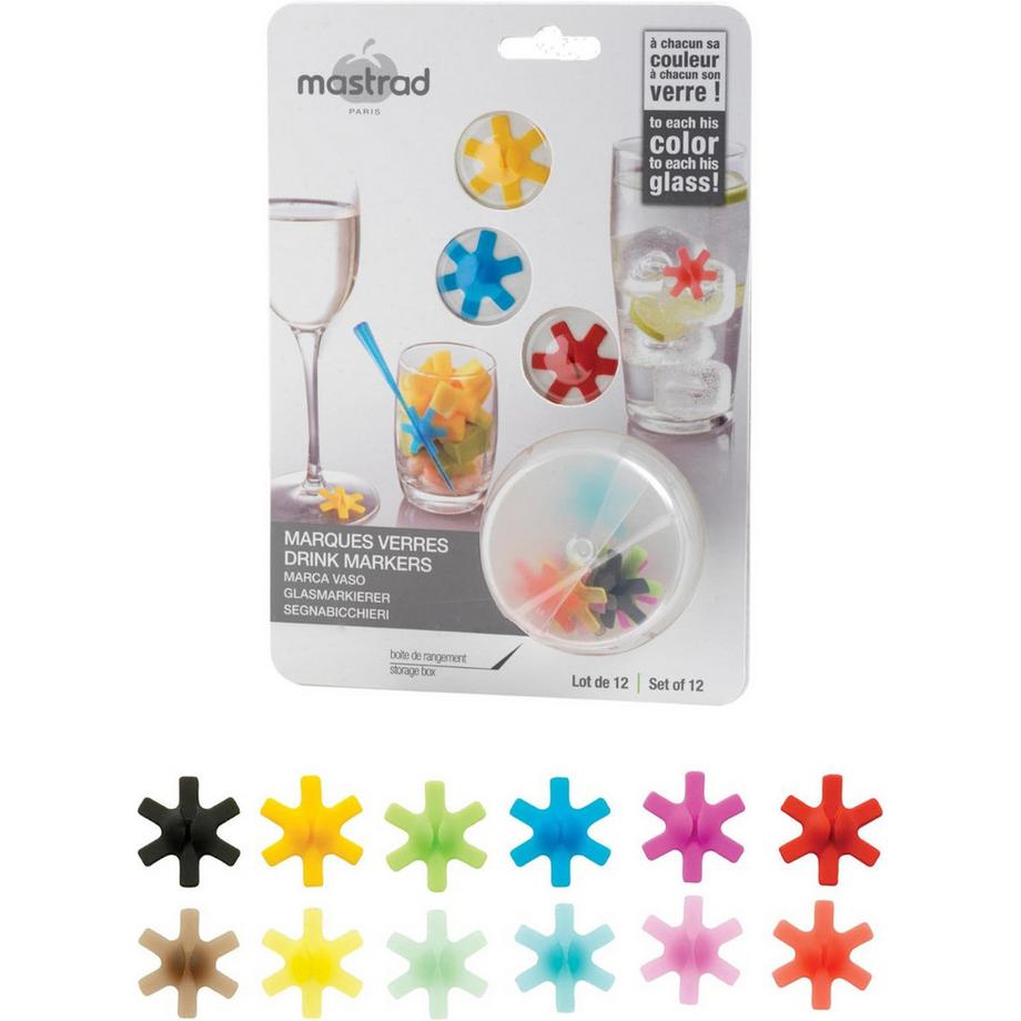 Glasmarker 12er-Set