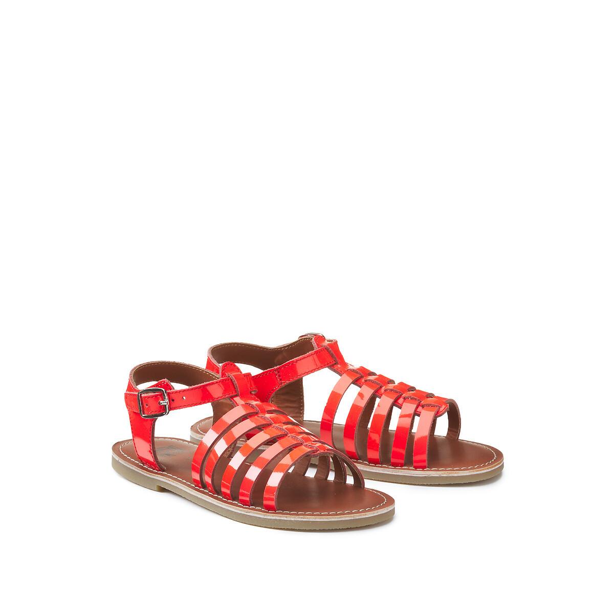 Image of Sandalen Unisex Rot 37