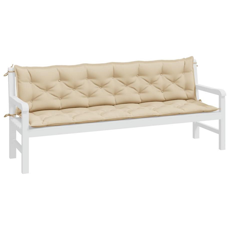 VidaXL Coussin de banc de jardin tissu  