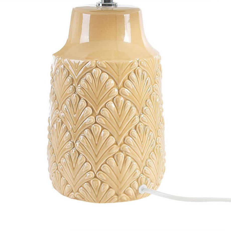 Beliani Lampe à poser en Céramique  BALAO  