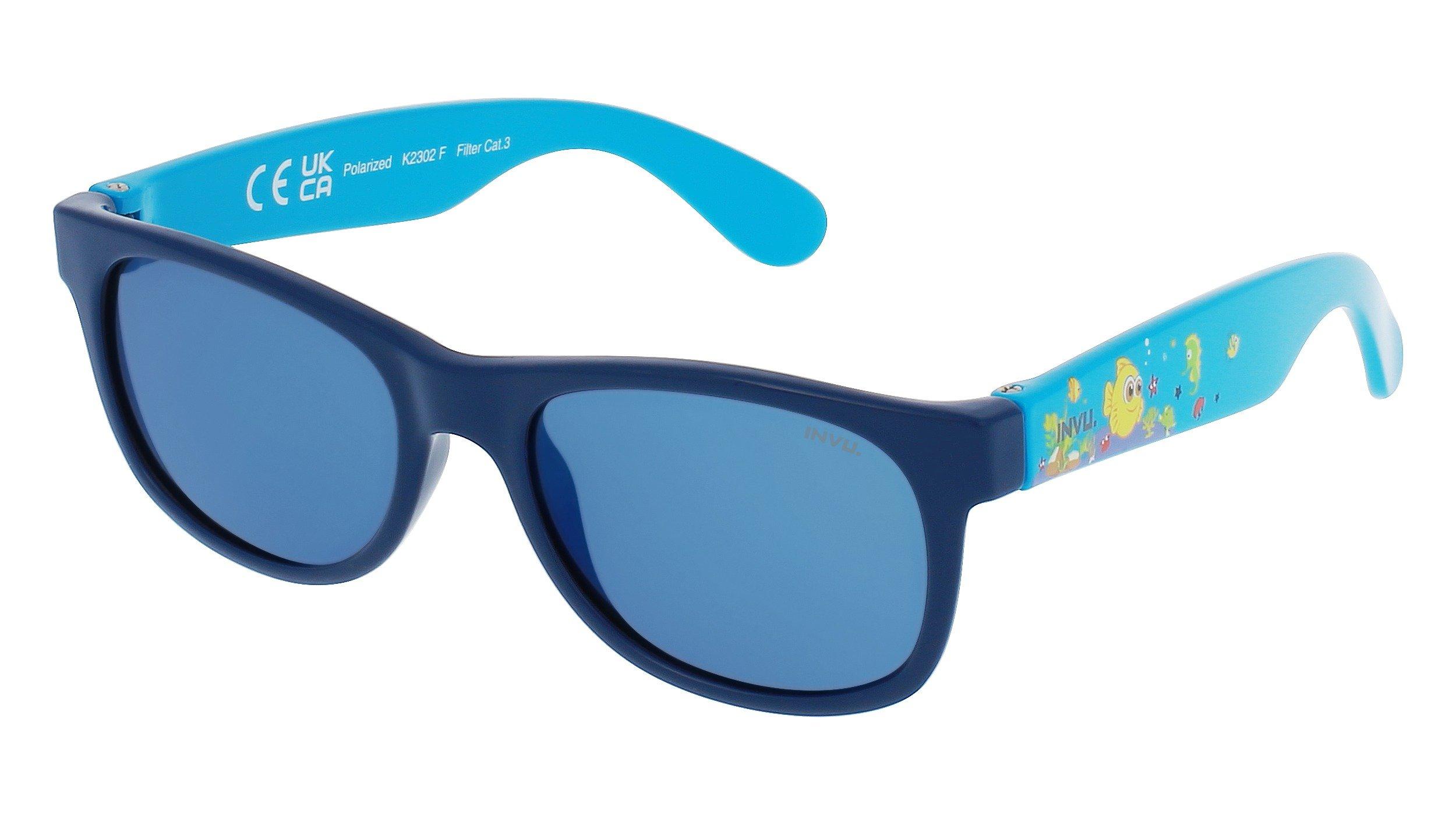 INVU  Lunettes de soleil polarisantes pour enfants avec étui 