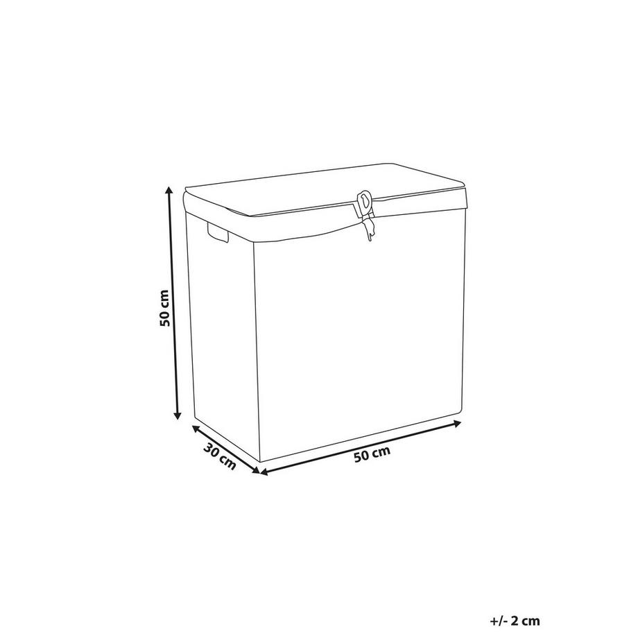 Beliani Cestino en Giacinto d'acqua  LANGSON  