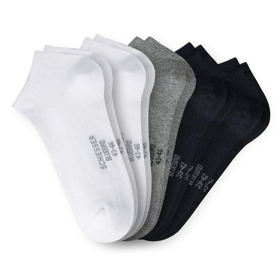 Schiesser 10er Pack Bequem sitzende Socken Blue Bird  