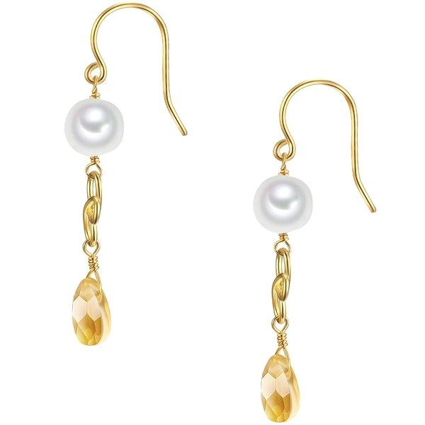 Valero Pearls  Femme Boucles d'oreille en argent 