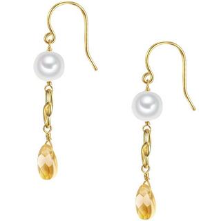 Valero Pearls  Femme Boucles d'oreille en argent 