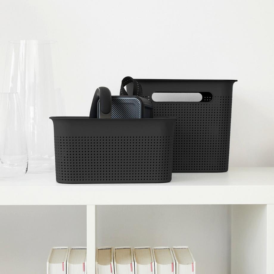 rotho BRISEN Aufbewahrungsbox ANTHRAZIT –  