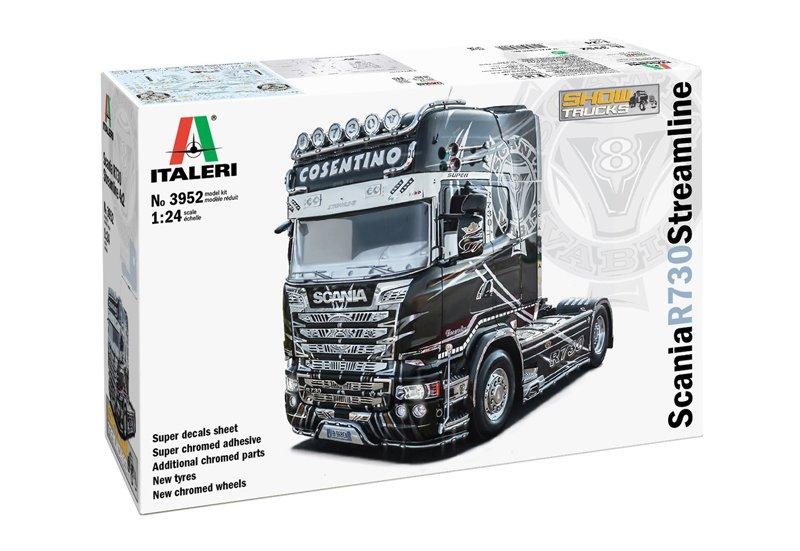 Italeri  Camion SSCANIA R730 Streamline Show 1:24 