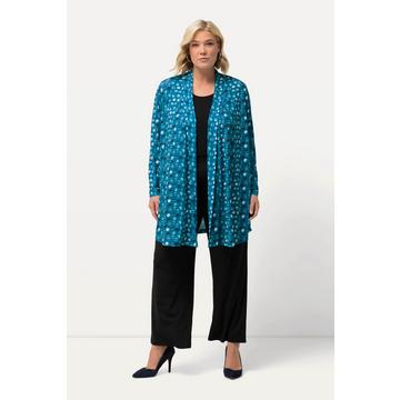 Veste Jersey, pois, forme ouverte, col châle