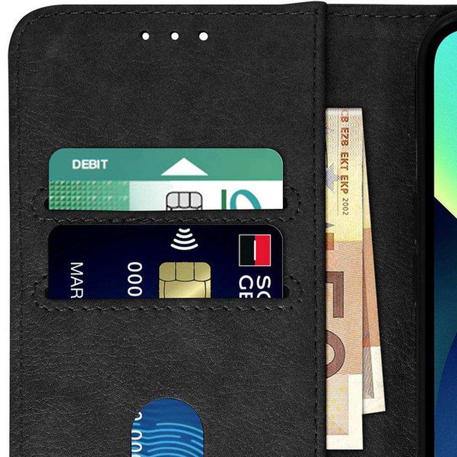 Avizar  Étui magnétique iPhone 13 Mini noir 