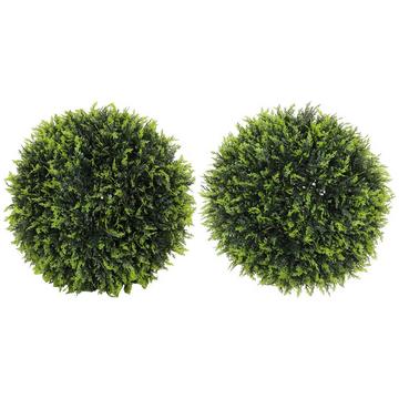 Lot de 2 cèdres artificiels, plante d'intérieur de 45 cm, plante artificielle, plante décorative, plantes décoratives pour la maison, le bureau, le couloir, le jardin, vert
