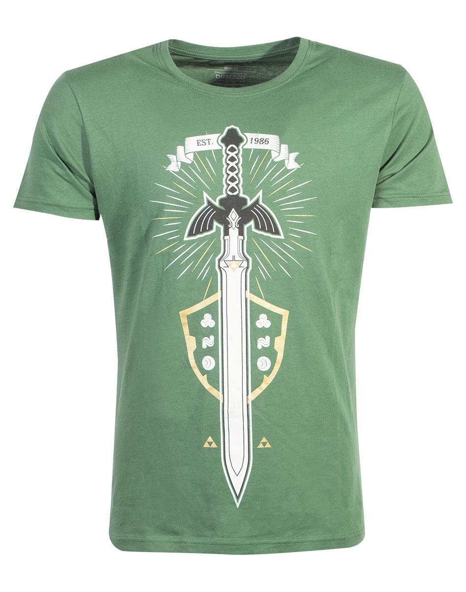 Image of T-shirt - Zelda - The Master Sword Herren XXL