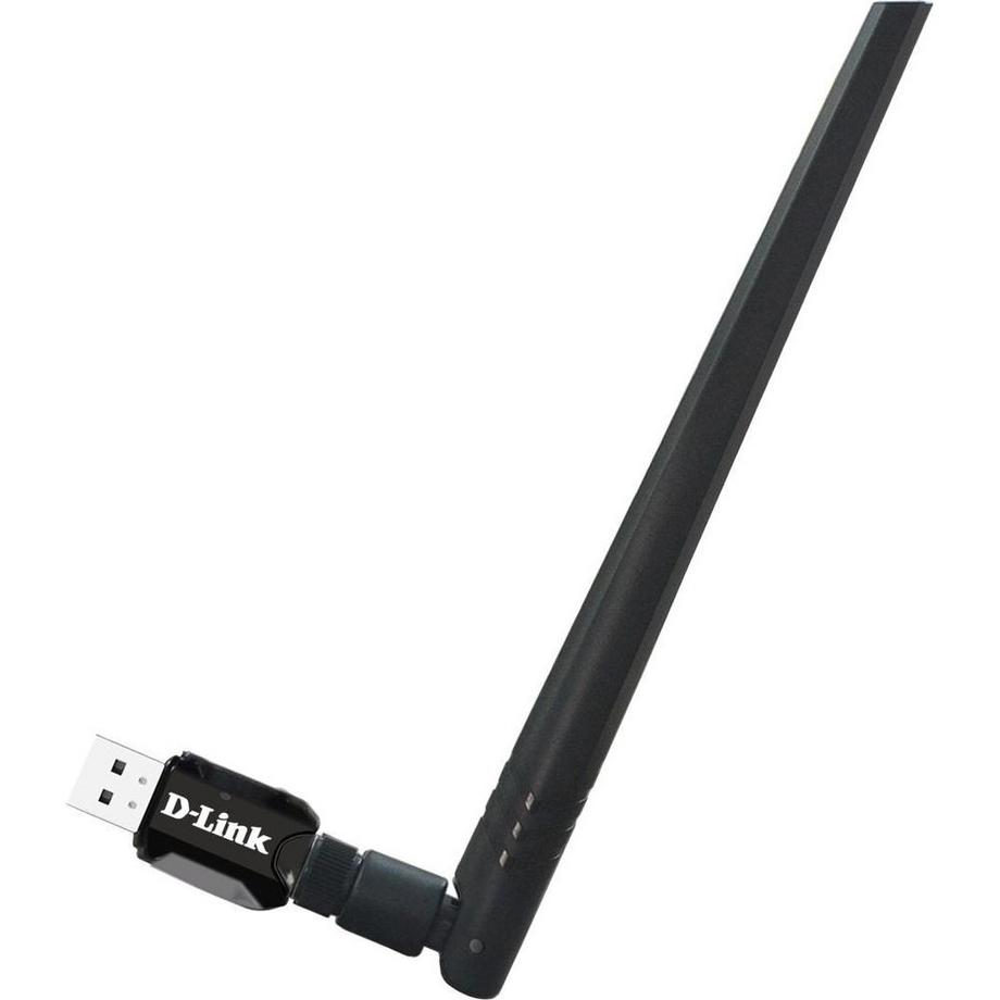 D-Link  DWA-137, Cablato, USB, WLAN, Wi-Fi 4 (802.11n), Nero 