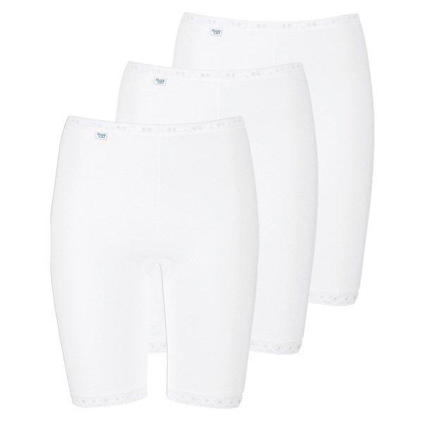 Image of 3er Pack Basic+ - Long Slip Unisex Weiss XL