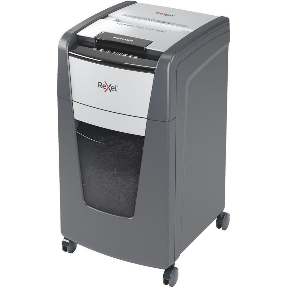 Rexel REXEL Aktenvernichter Optimum AF+ 2020225MCH 225M, P-5, 60lt  