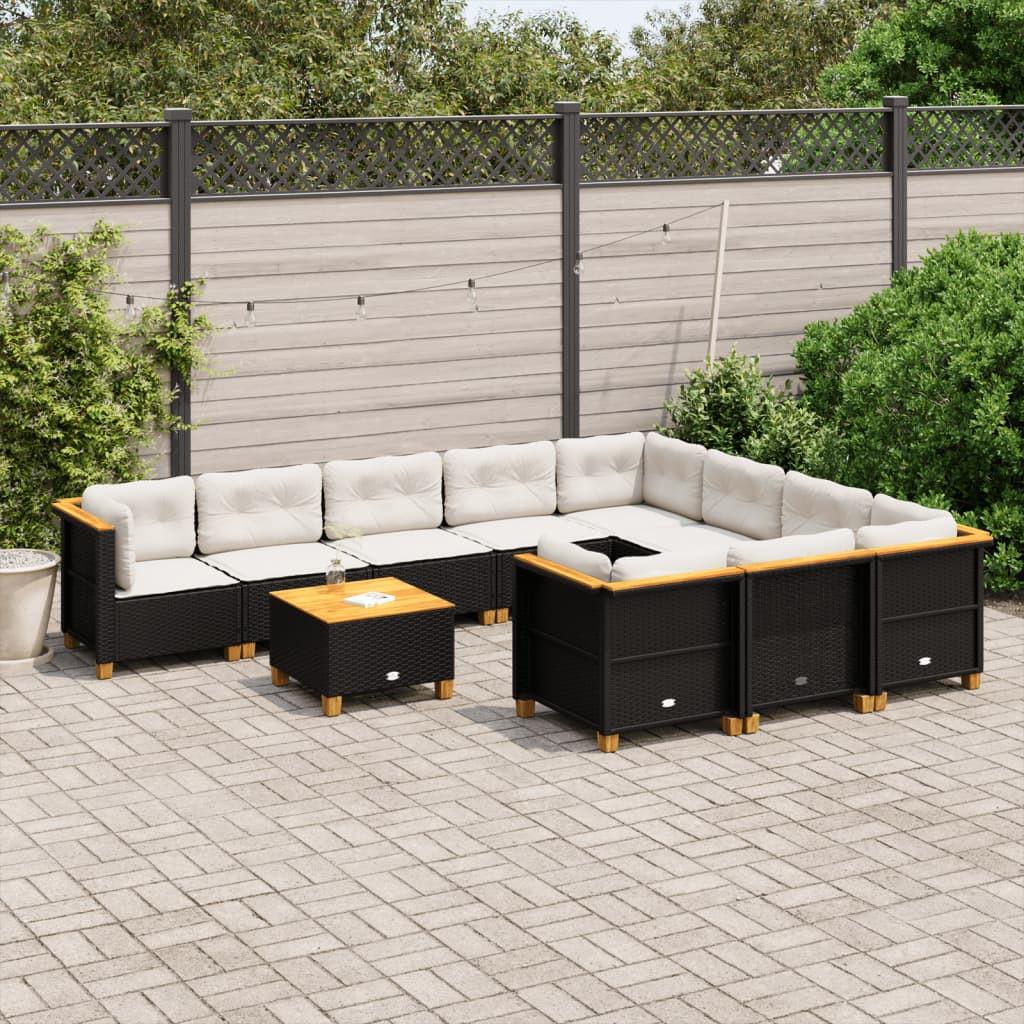 VidaXL Garten sofagarnitur poly-rattan  