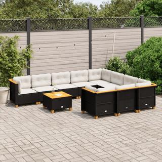 VidaXL Garten sofagarnitur poly-rattan  