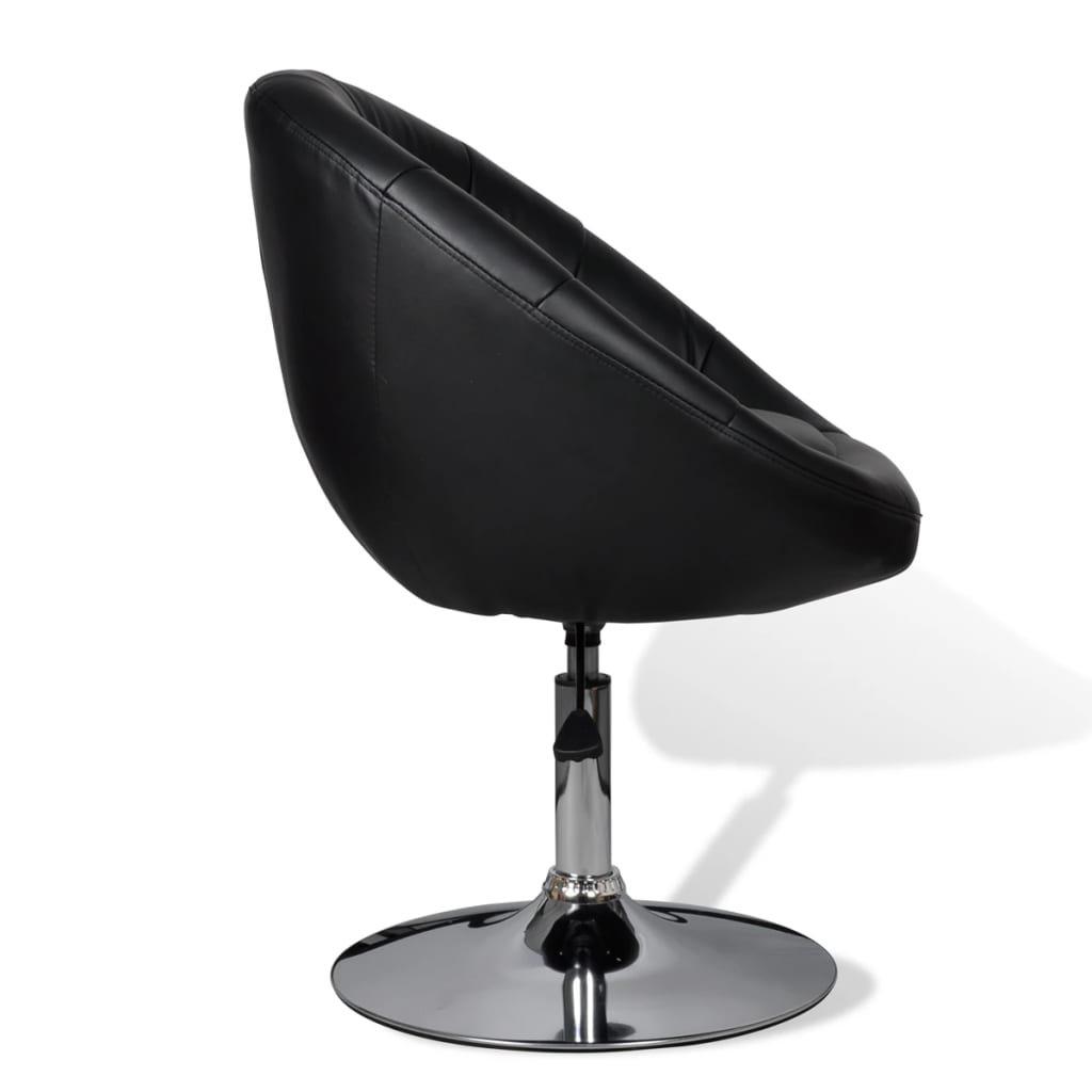 VidaXL Tabouret de bar cuir artificiel  