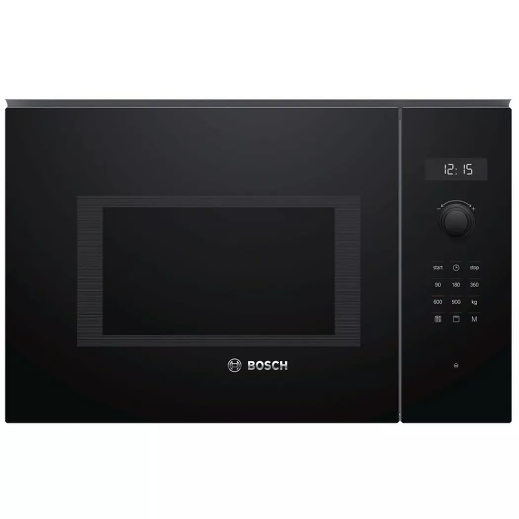 Bosch – BEL554MB0 Einbau-Mikrowelle, Serie 6, Schwarz, 25 Liter, L