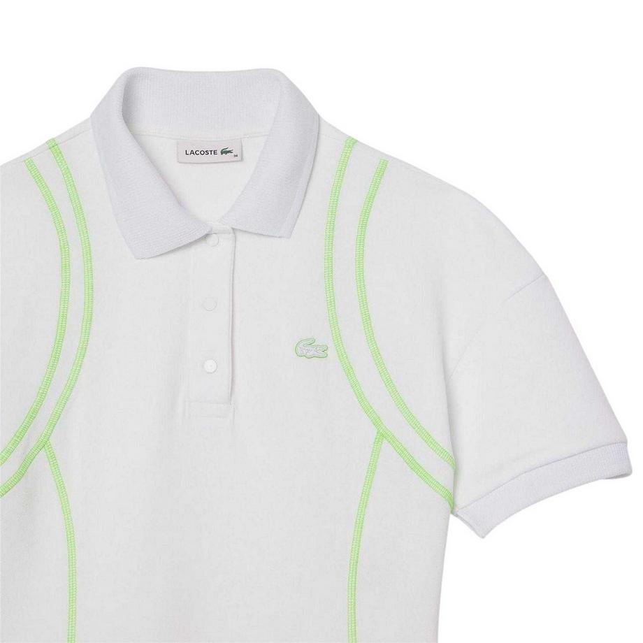 LACOSTE Abito Polo con Gonna Plissettata  
