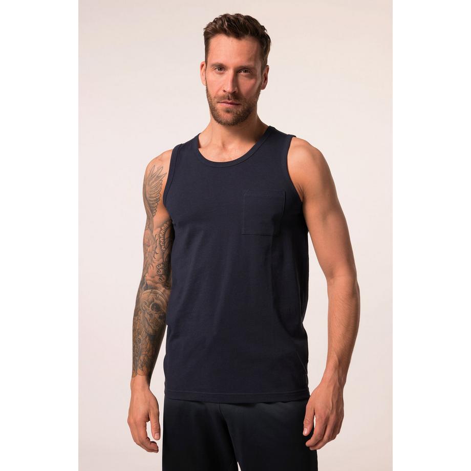 JP1880 Ärmelloses Tanktop mit Brusttasche  