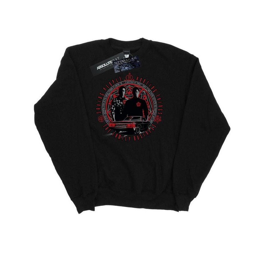 Supernatural Family Business Bedrucktes Sweatshirt  