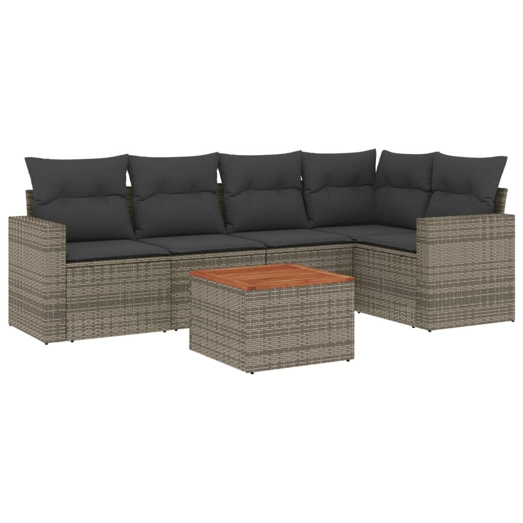 VidaXL Garten sofagarnitur poly-rattan  