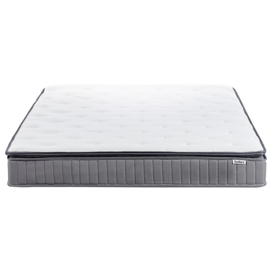 Beliani Matelas à ressorts ensachés en mousse à mémoire de forme avec gel en Ressorts ensachés  PLEASANT  