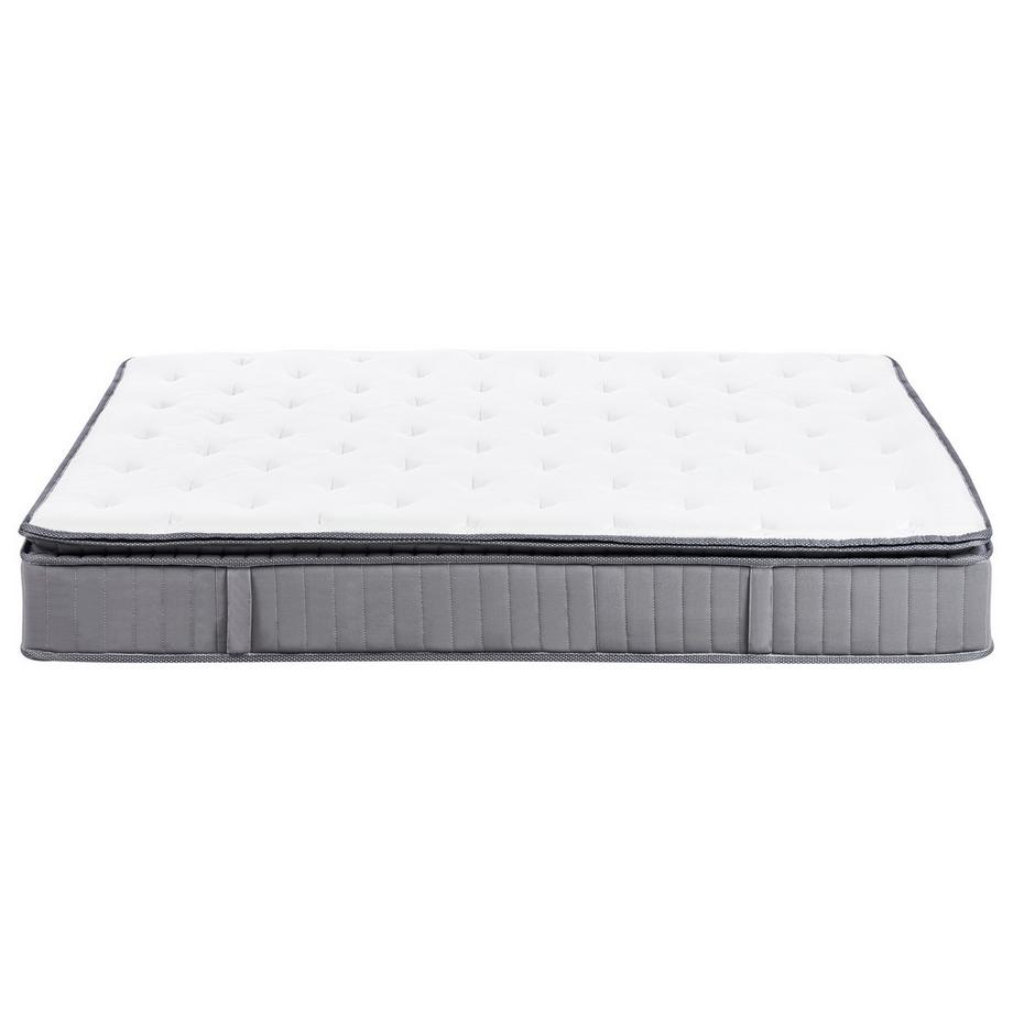 Beliani Matelas à ressorts ensachés en mousse à mémoire de forme avec gel en Ressorts ensachés  PLEASANT  