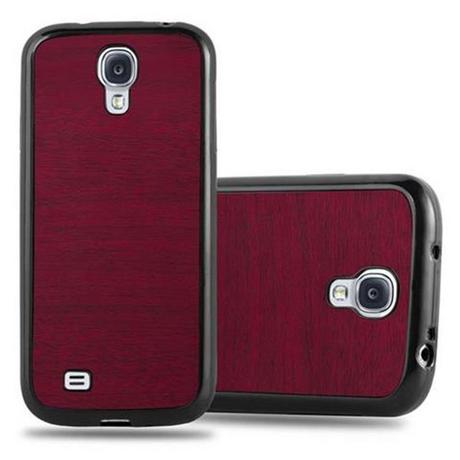 Cadorabo  Hülle für Samsung Galaxy S4 TPU Silikon Holz 