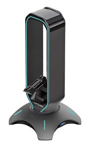 Image of LC-Power LC-HUB-HEAD-BUNGEE Kopfhörer-/Headset-Zubehör Kopfhörer-Halterung