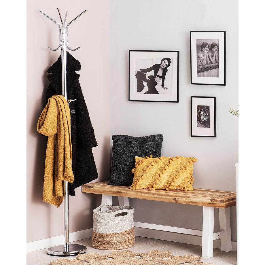 Beliani Appendiabiti en Acciaio  CLAXTON  