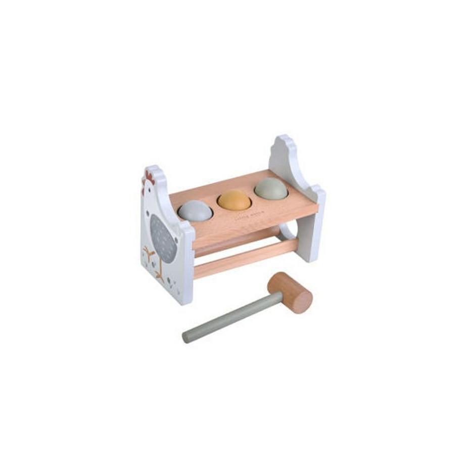Hammerbank mit rollenden Kugeln Little Farm FSC