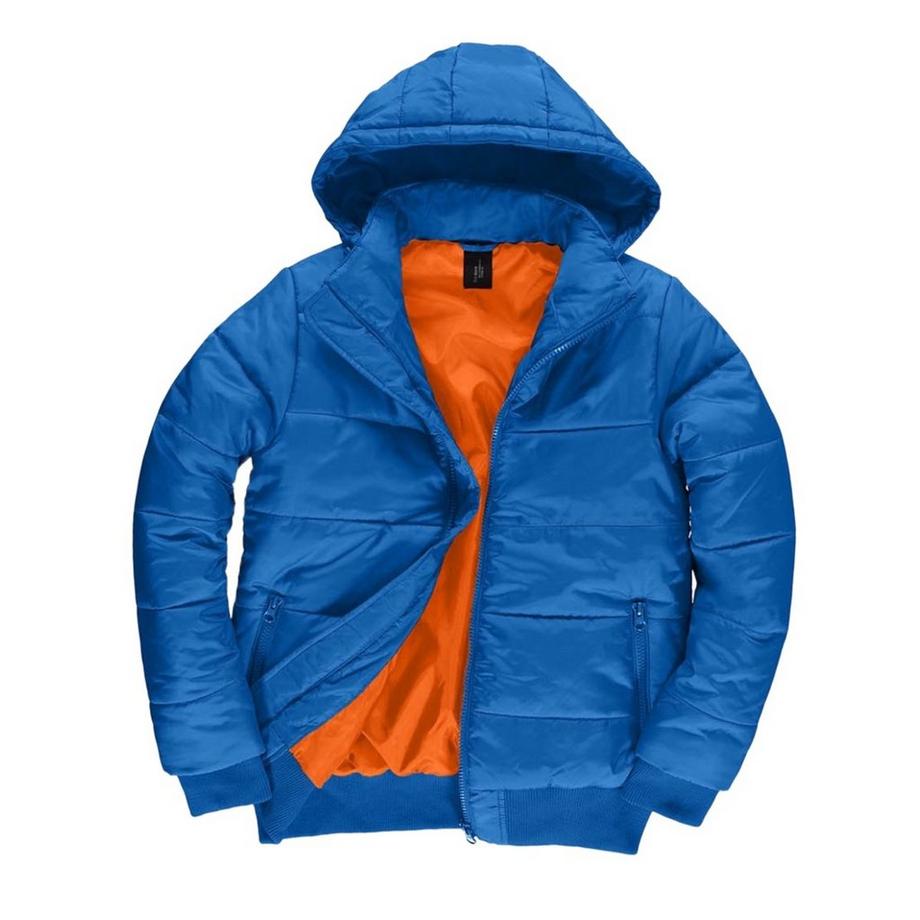 B and C Superhood Wattierte Bomberjacke  