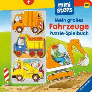 ministeps Fahrzeuge Puzzle-Spielbuch Sabine Cuno Couverture rigide 