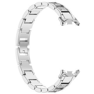 Cover-Discount  Xiaomi Smart Band 9 / 8 - Edelstahl mit Strass Armband 