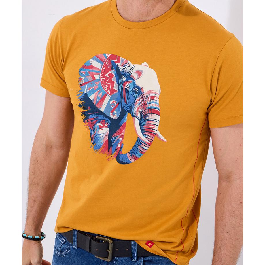 Joe Browns T-Shirt Graphique Éléphant Aztèque  