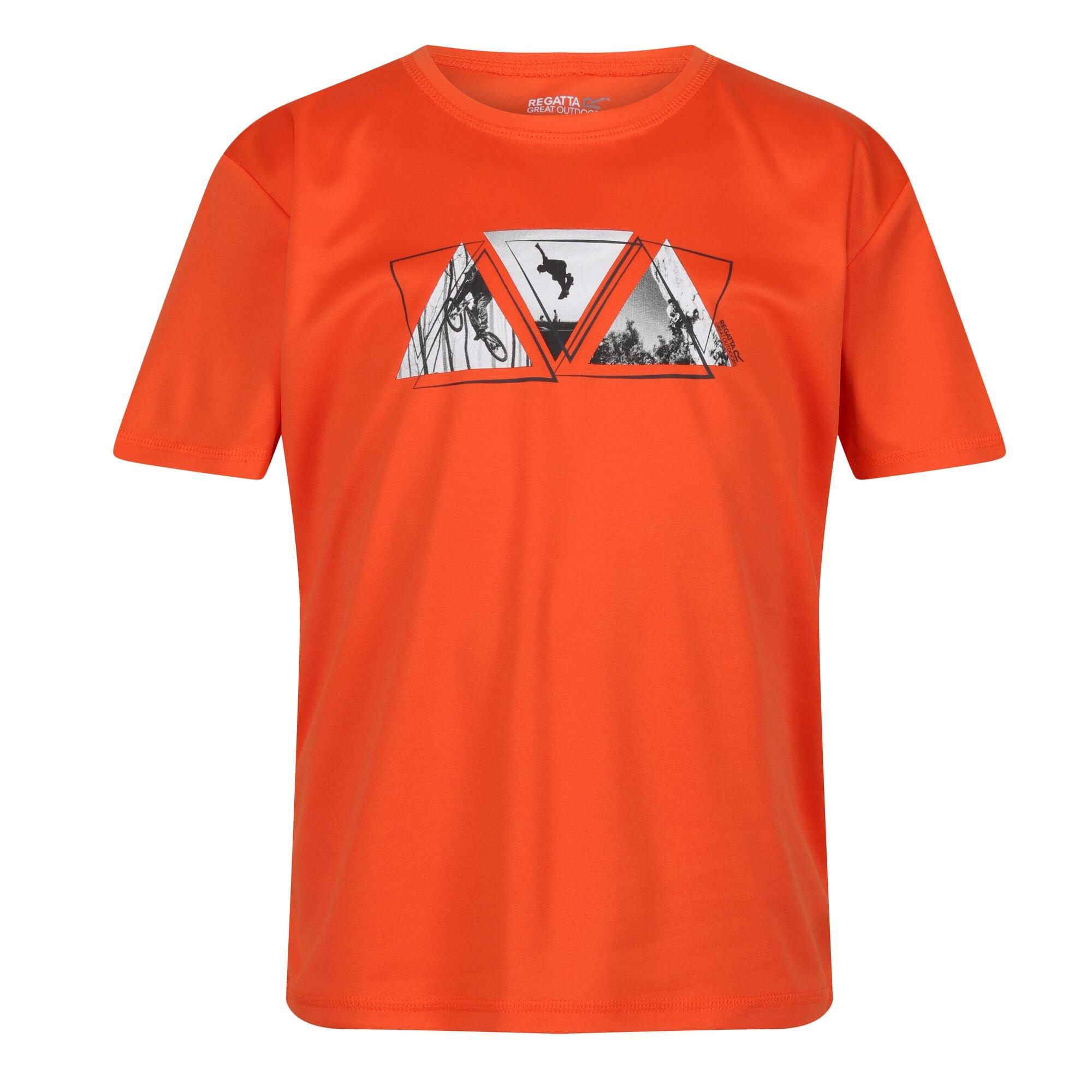 Image of Alvarado Vii Tshirt Jungen Orange 116