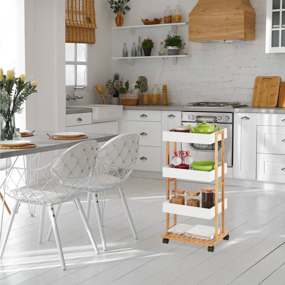 B2X Servierwagen mit 4 Etagen  