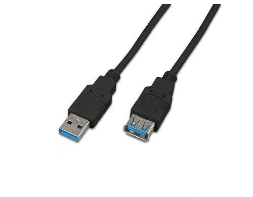 Triotronik  Triotronik USB 3.0 A-A MF 3.0 SW câble USB 3 m USB 3.2 Gen 1 (3.1 Gen 1) USB A Noir 