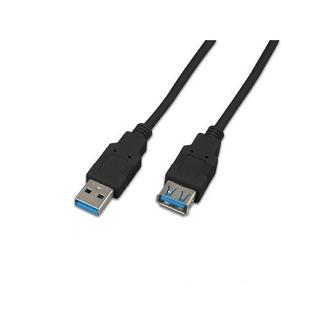 Triotronik  Triotronik USB 3.0 A-A MF 3.0 SW câble USB 3 m USB 3.2 Gen 1 (3.1 Gen 1) USB A Noir 