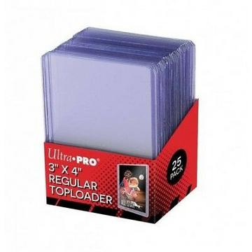 Ultra PRO - Toploader 3" x 4" Clear Regular (25 pro pack)